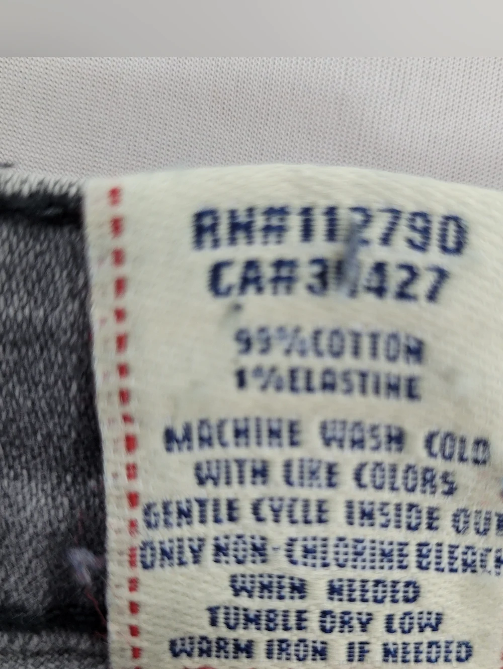 True Religion Jeans Gray Skinny Leg Size 29